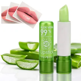 Aloe Vera Lipstick Color Changing lip balm Long Lasting Color hygienic Moisturizing Lipstick