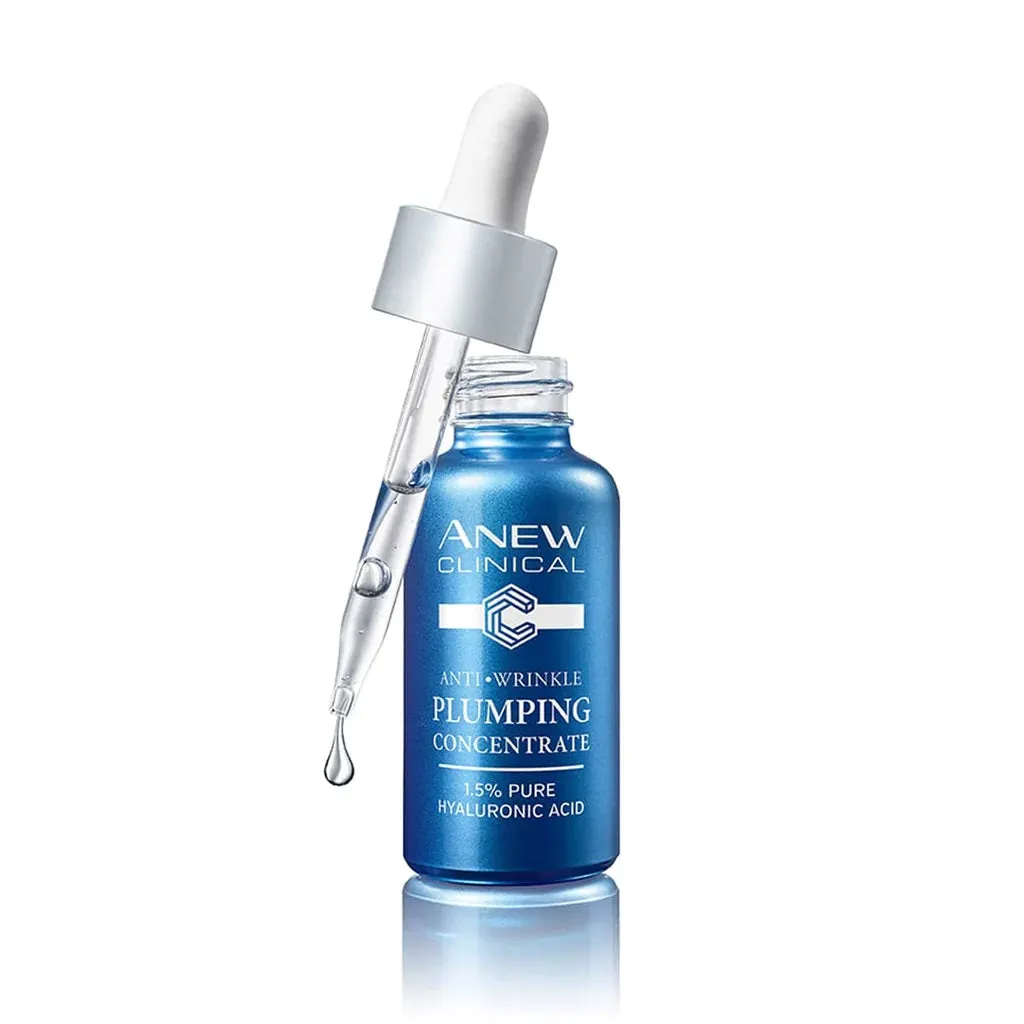 Avon Anew Anti-Wrinkle Plumping Serum Concentrate HA 1.5% Hyaluronic Acid - 30ml