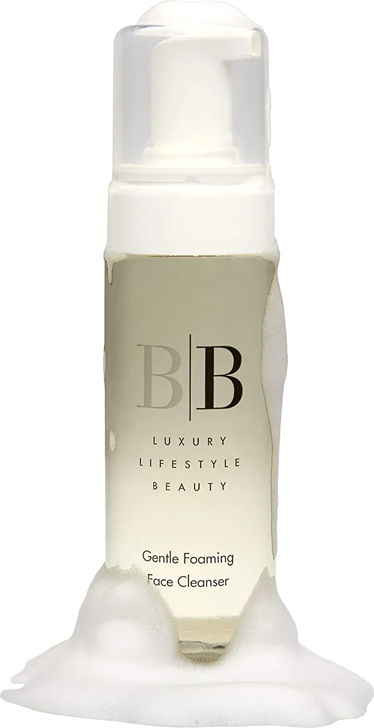 BB Lifestyle Gentle Foaming Face Cleanser, Cleanses & Purifies, Fragrance Free, For Sensitive Skin, Organic Hemp Extract