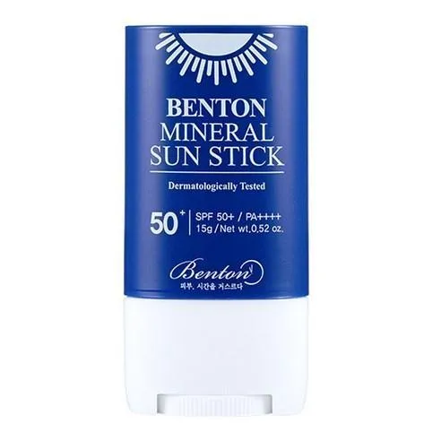 Benton SPF50  PA     Mineral Sunscreen Stick - Gentle & Effective Protection for Sensitive Skin