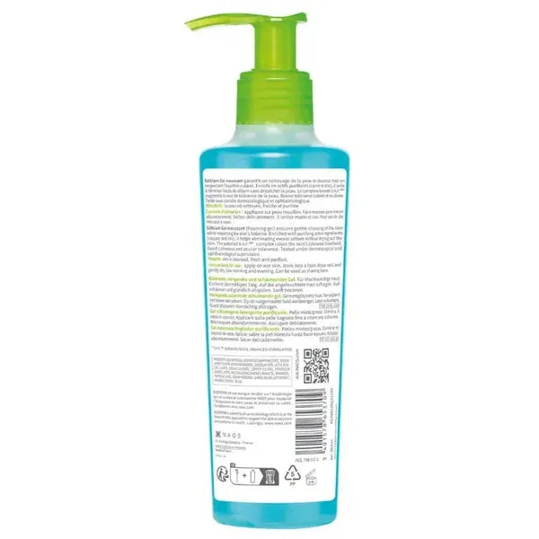 Bioderma Sebium Gel Moussant Purifying Foaming Gel Cleanser 200ml