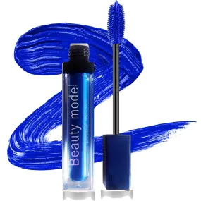Blue mascara to nourish and volume eyelashes