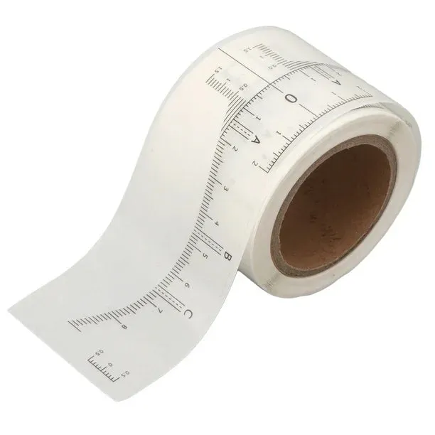 Brow Ruler Sticker for Mapping (50pcs)