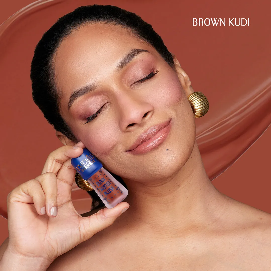 Brown Kudi- Block Buster Blush (Brown) Dewy Matte Finish