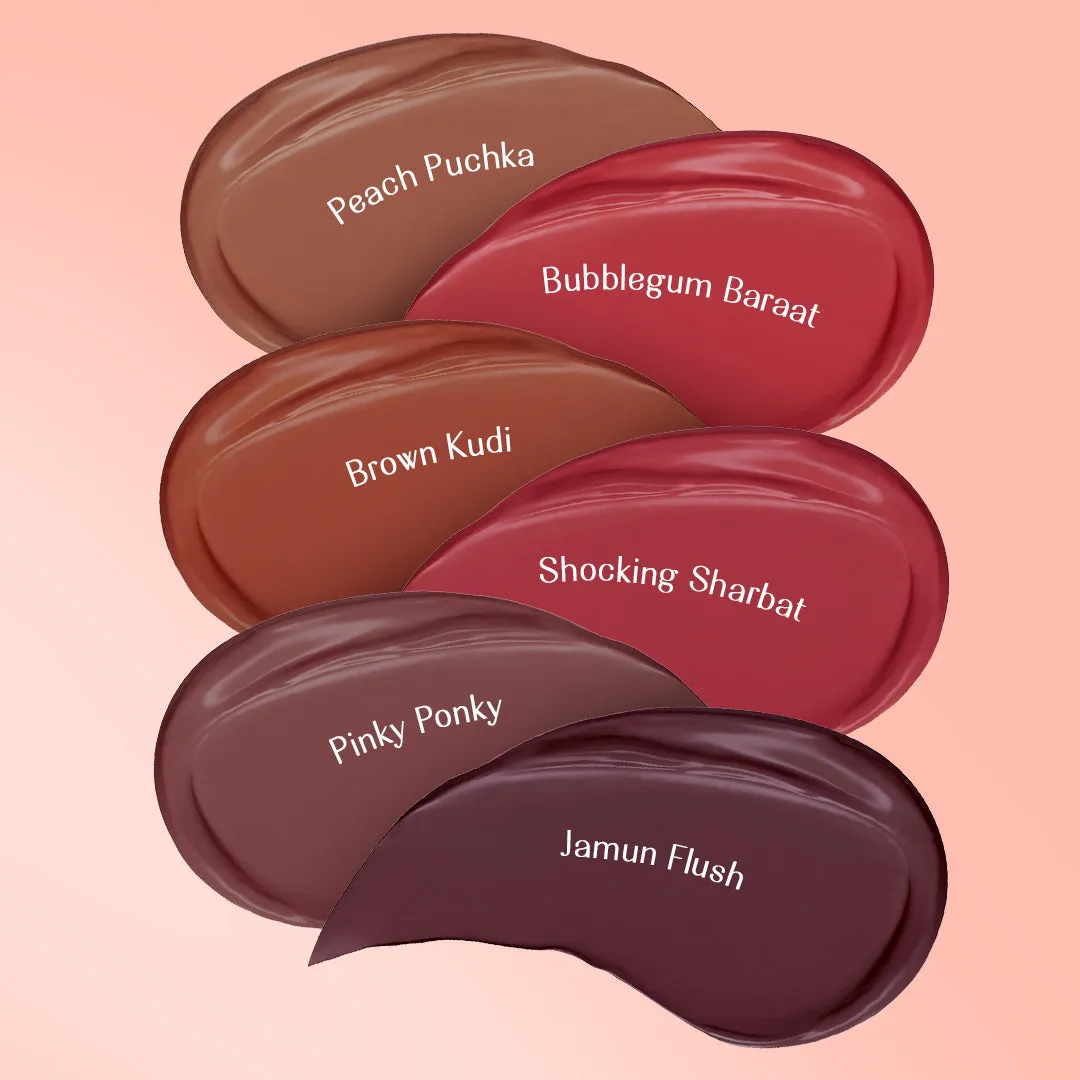 Bubblegum Baraat- Block Buster Blush (Light Pink) Dewy Matte Finish