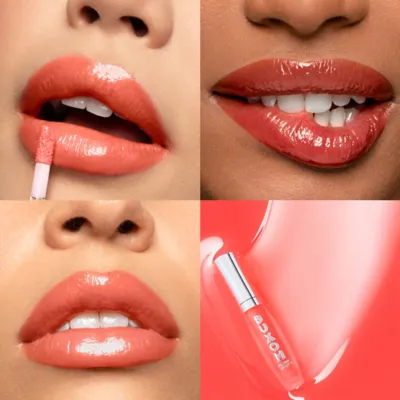 BUXOM PLUMP SHOT SHEER TINT COLLAGEN INFUSED LIP SERUM KORAL KISS