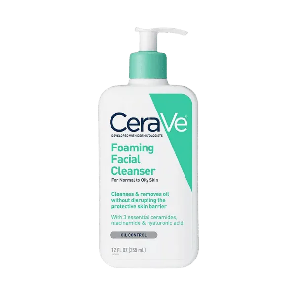 Cerave Foaming Facial Cleanser Oil Control 355ml