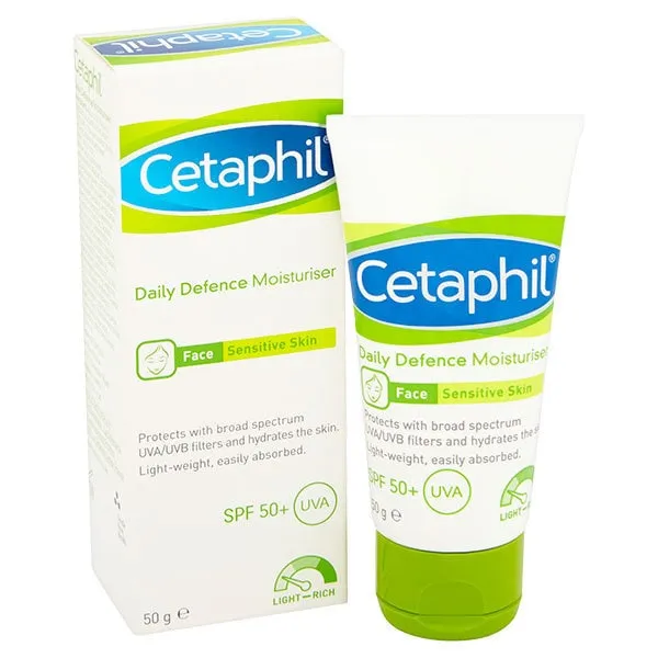 Cetaphil Daily Defence Moisturiser SPF50  50g