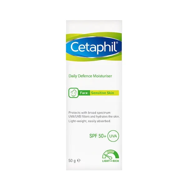 Cetaphil Daily Defence Moisturiser SPF50  50g