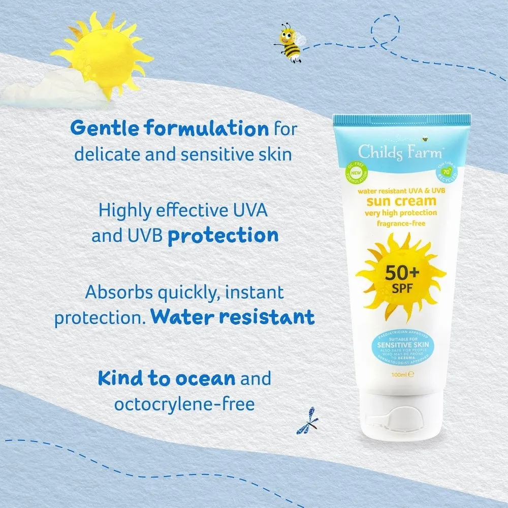 Childs Farm Sun Cream Sunscreen SPF50  100ml