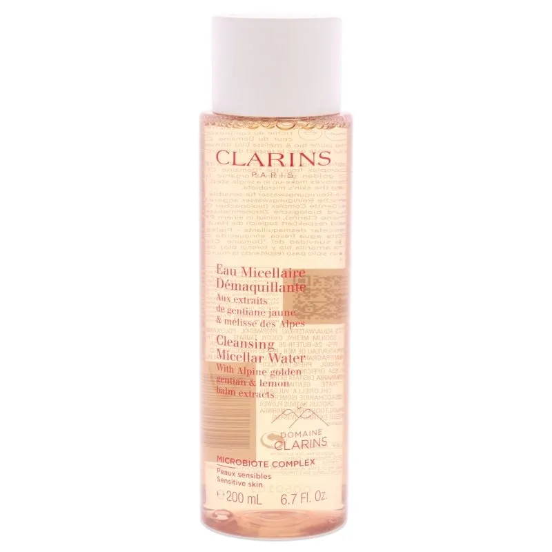 Clarins - Cleansing Micellar Water for Unisex - 6.7 oz Cleanser