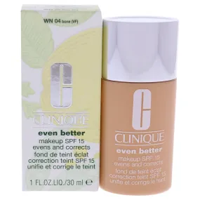 Clinique Even Better Makeup SPF 15 Evens and Corrects WN 04 Bone