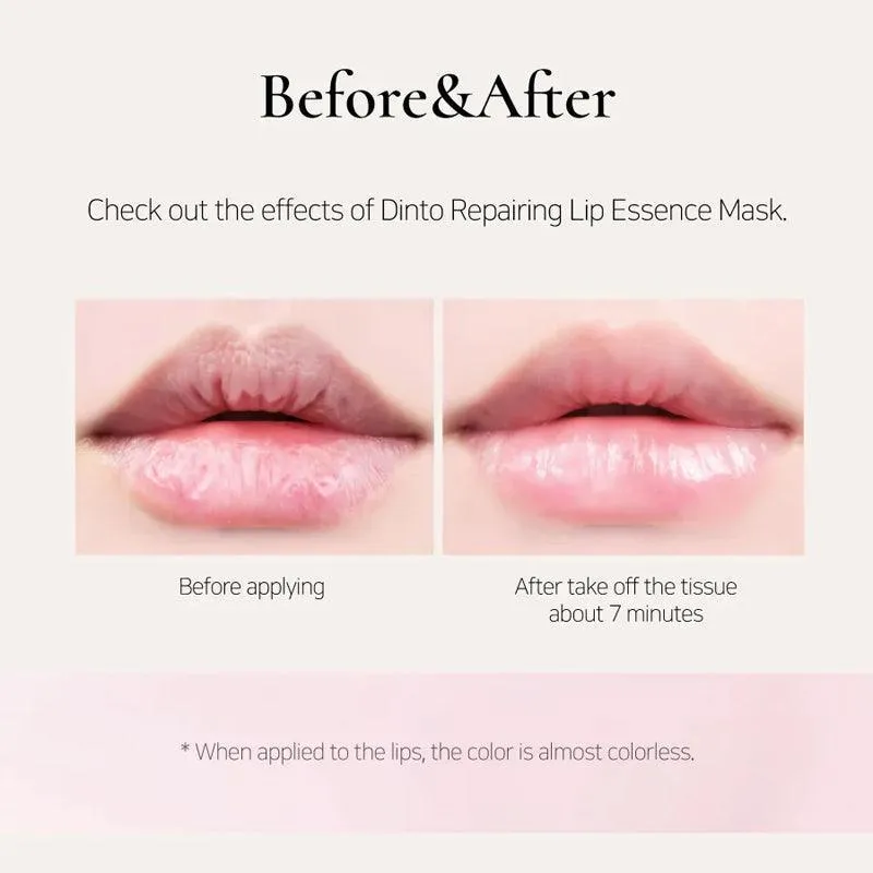 [Dinto] Repairing Lip Essence Mask 100 Pullus 3g