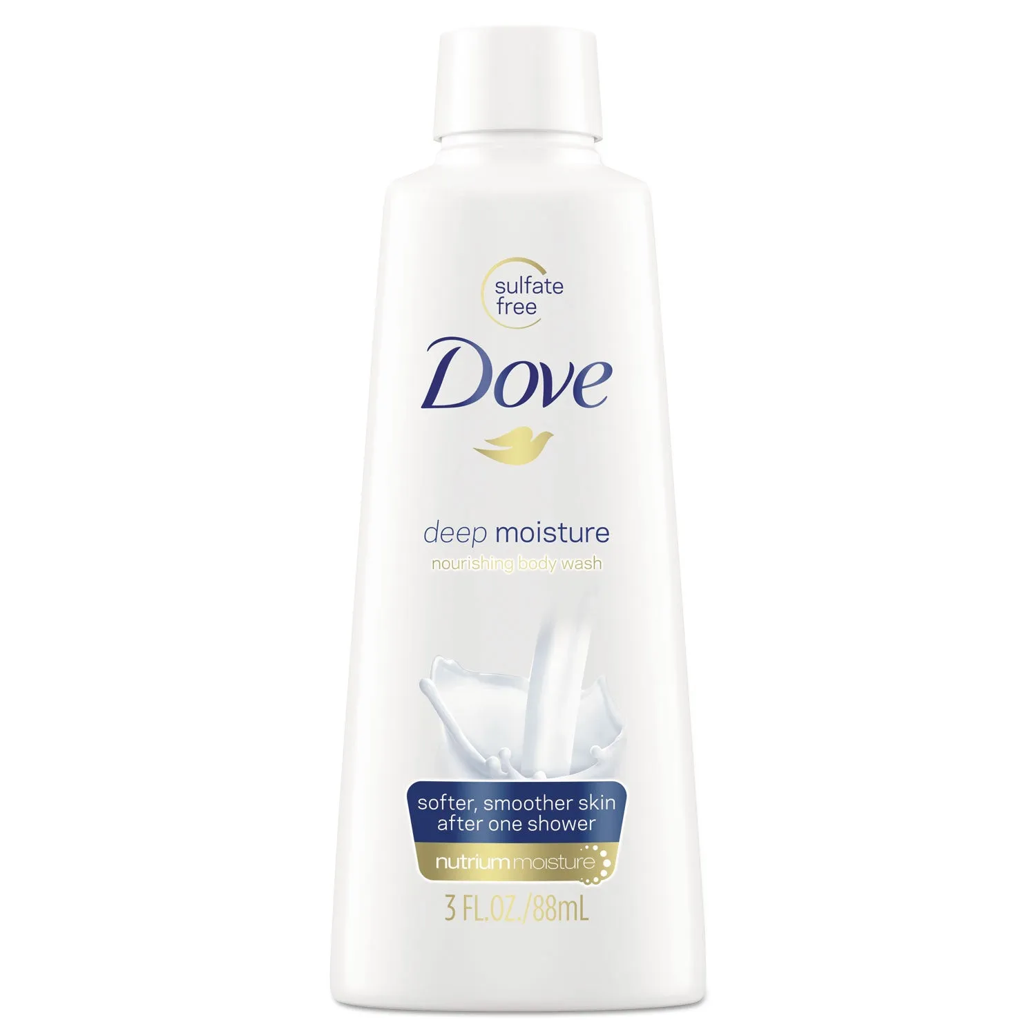 Dove Body Wash, Scented, 3 Oz, 24/Carton - UNI17265CT