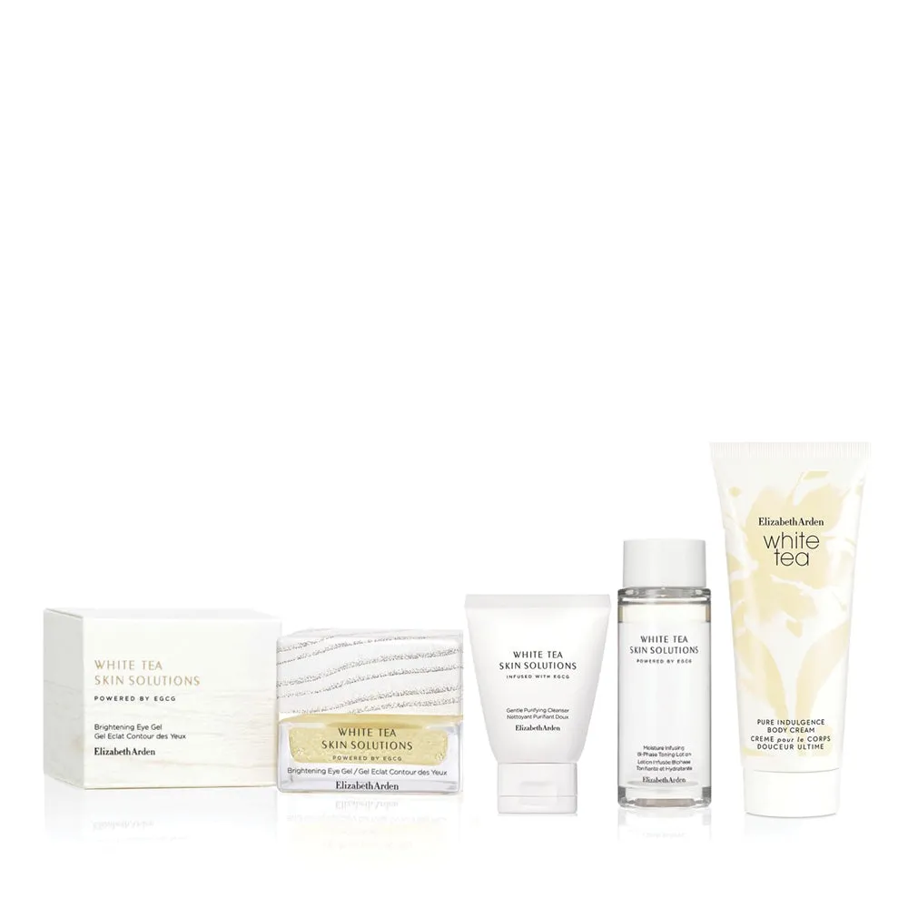 Elizabeth Arden White Tea Skin Solutions Brightening Eye Gel 15ml   3-pc gift