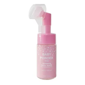 Face Foam Cleanser With Heart Massager Brush 3.5oz/100ml
