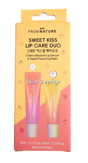 FromNature Sweet Kiss Lip Care Duo