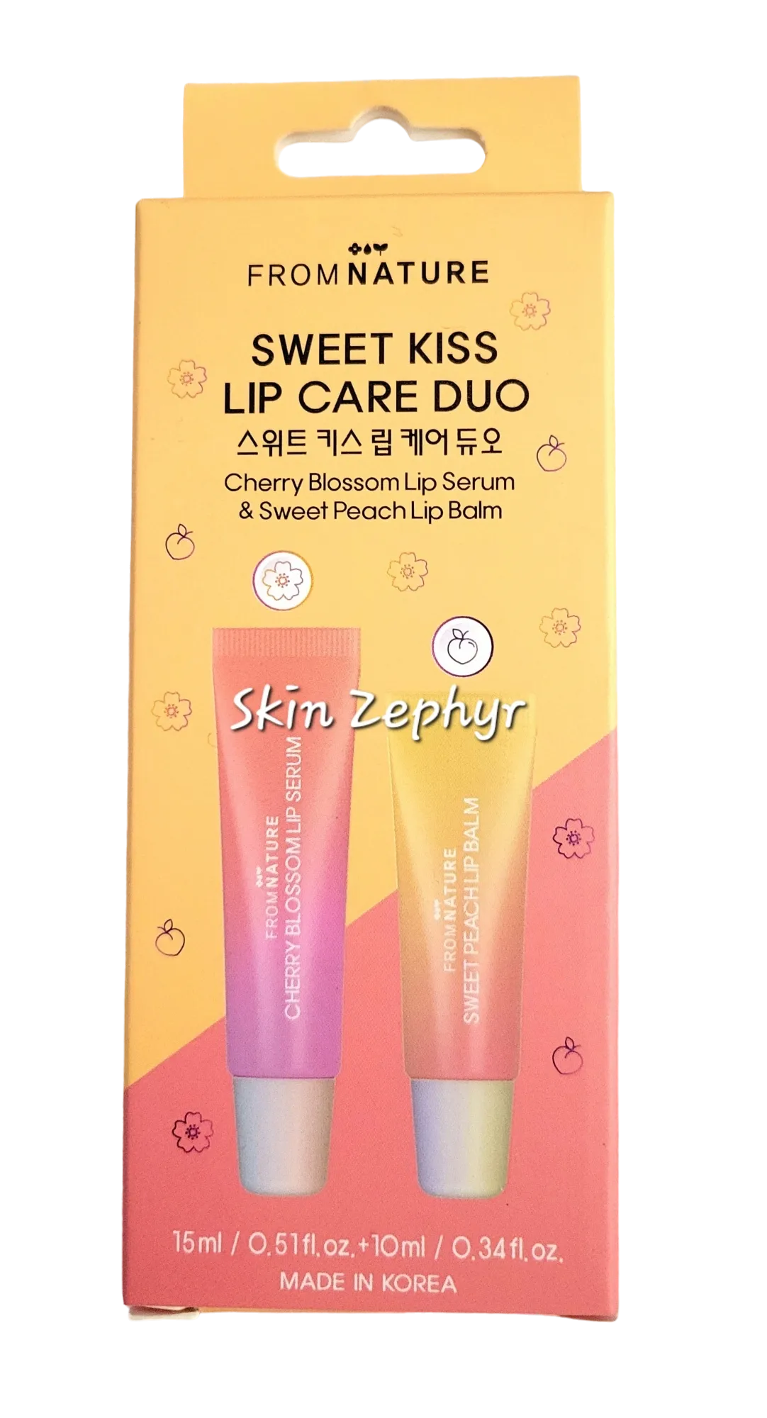 FromNature Sweet Kiss Lip Care Duo