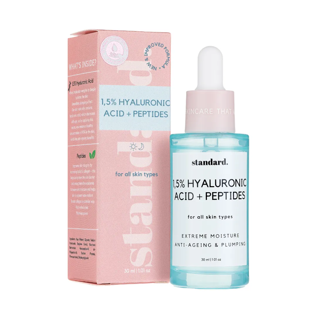 Hyaluronic Acid 1,5% & Peptides Serum
