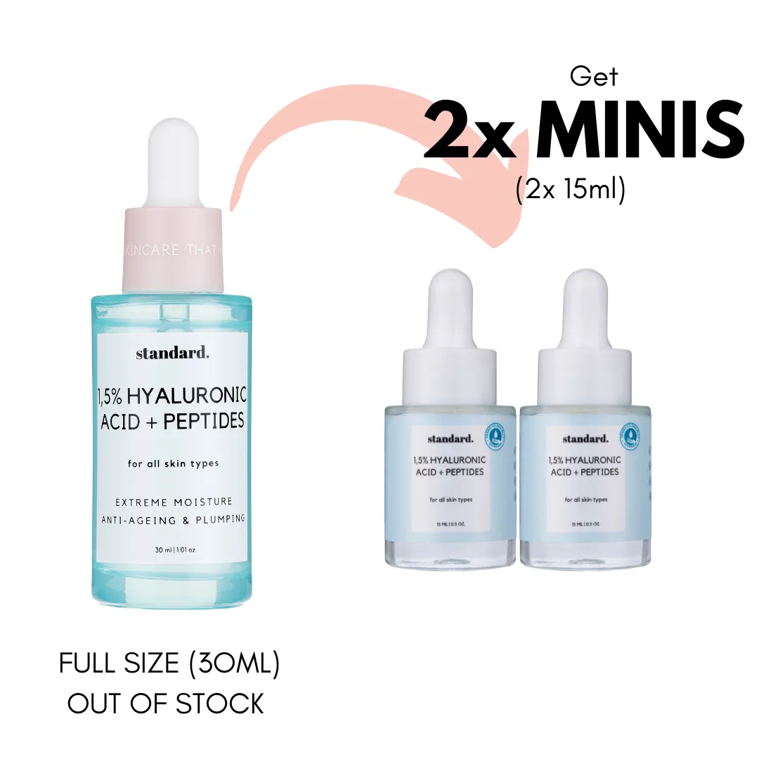 Hyaluronic Acid 1,5% & Peptides Serum