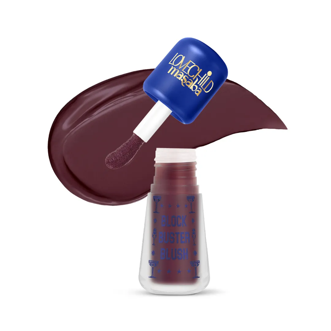 Jamun Flush- Block Buster Blush (Purple) Dewy Matte Finish
