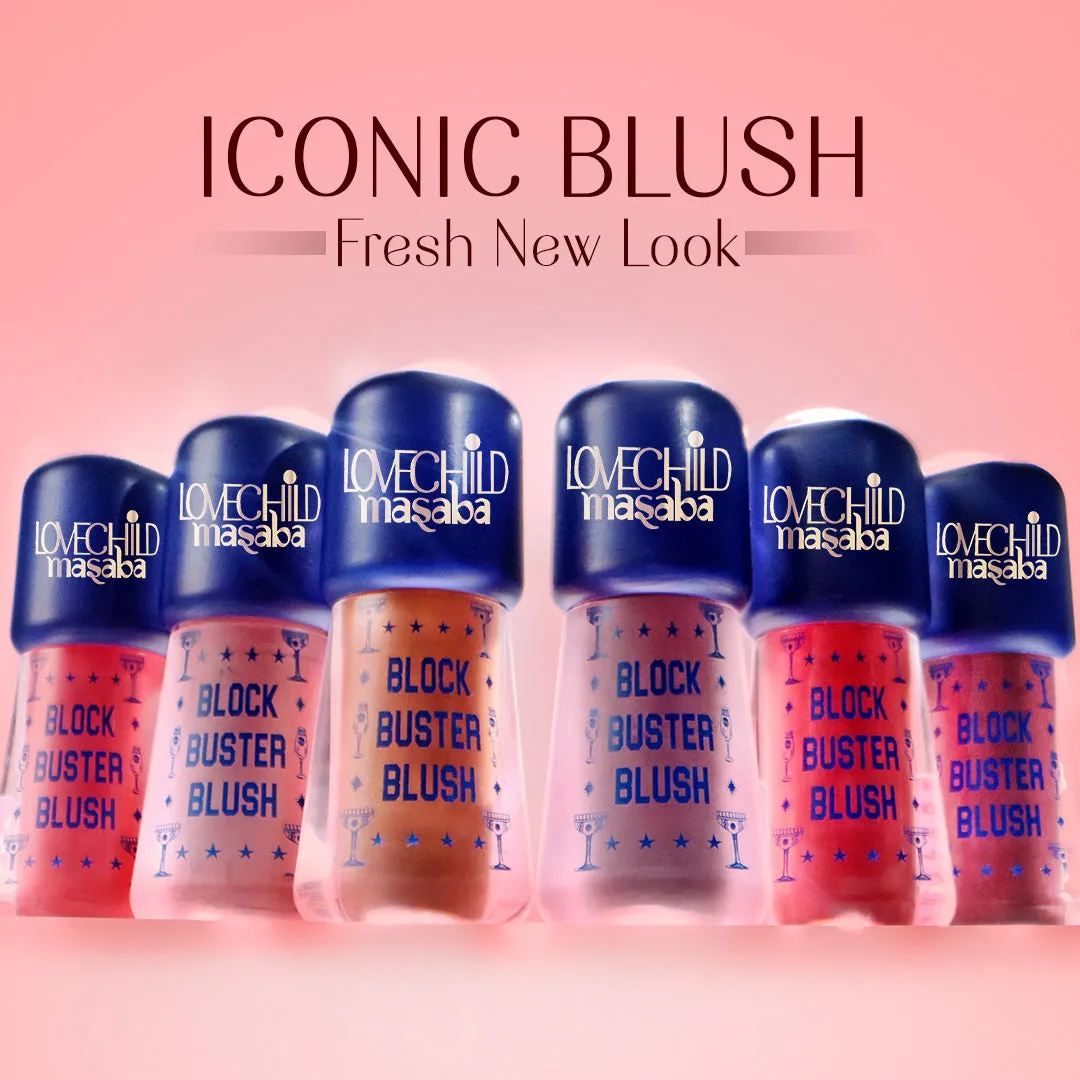 Jamun Flush- Block Buster Blush (Purple) Dewy Matte Finish