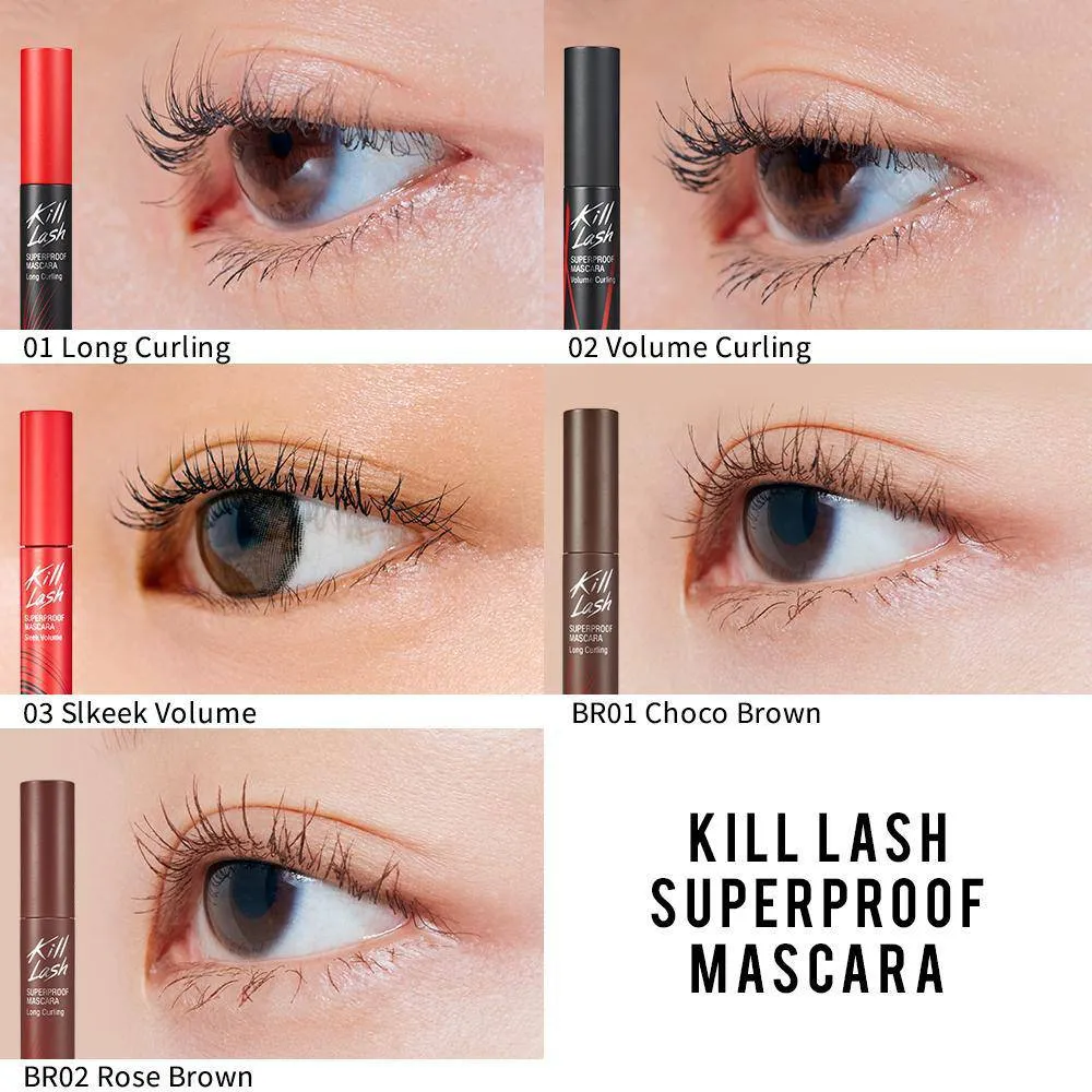 Kill Lash Superproof Mascara (8 Types)