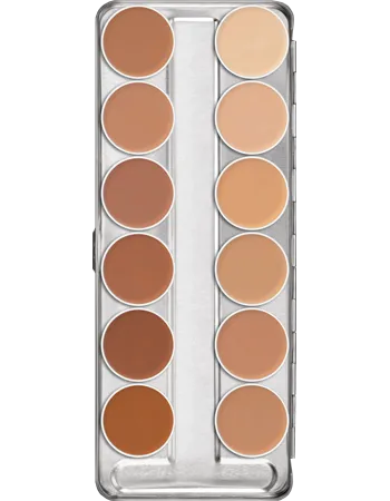 Kryolan Dermacolor Camouflage Creme Palette 12 Colour (ART.75004)