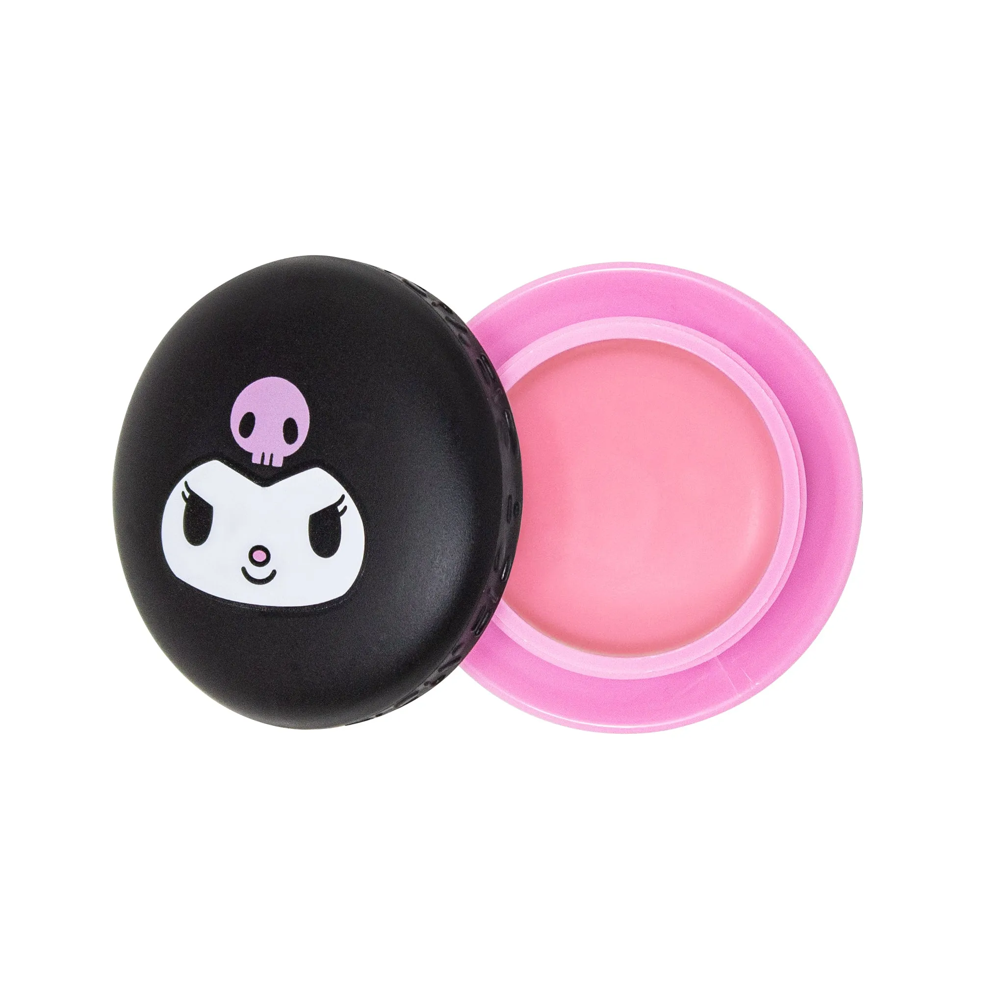 Kuromi Macaron Lip Balm - Raspberry Cream Puff