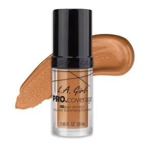 LA GIRL Pro Coverage Illuminating Foundation - Tan
