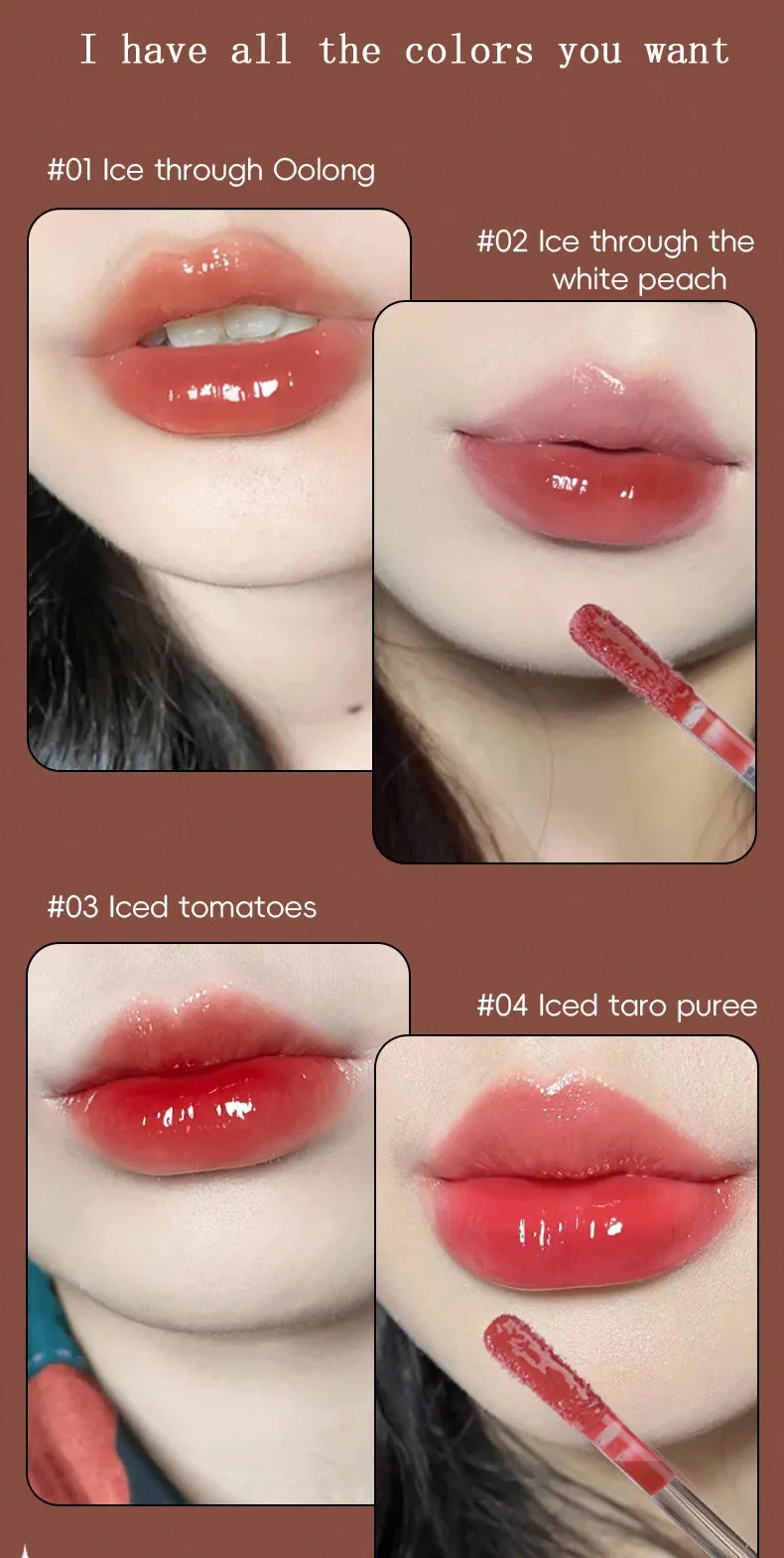 Lip Gloss-Long-lasting Moisturizing-Waterproof