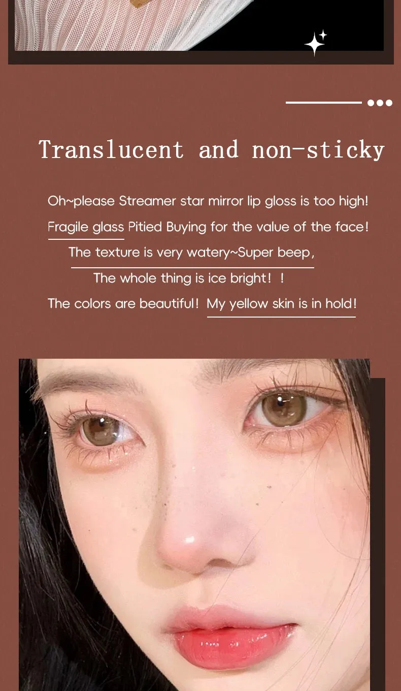 Lip Gloss-Long-lasting Moisturizing-Waterproof