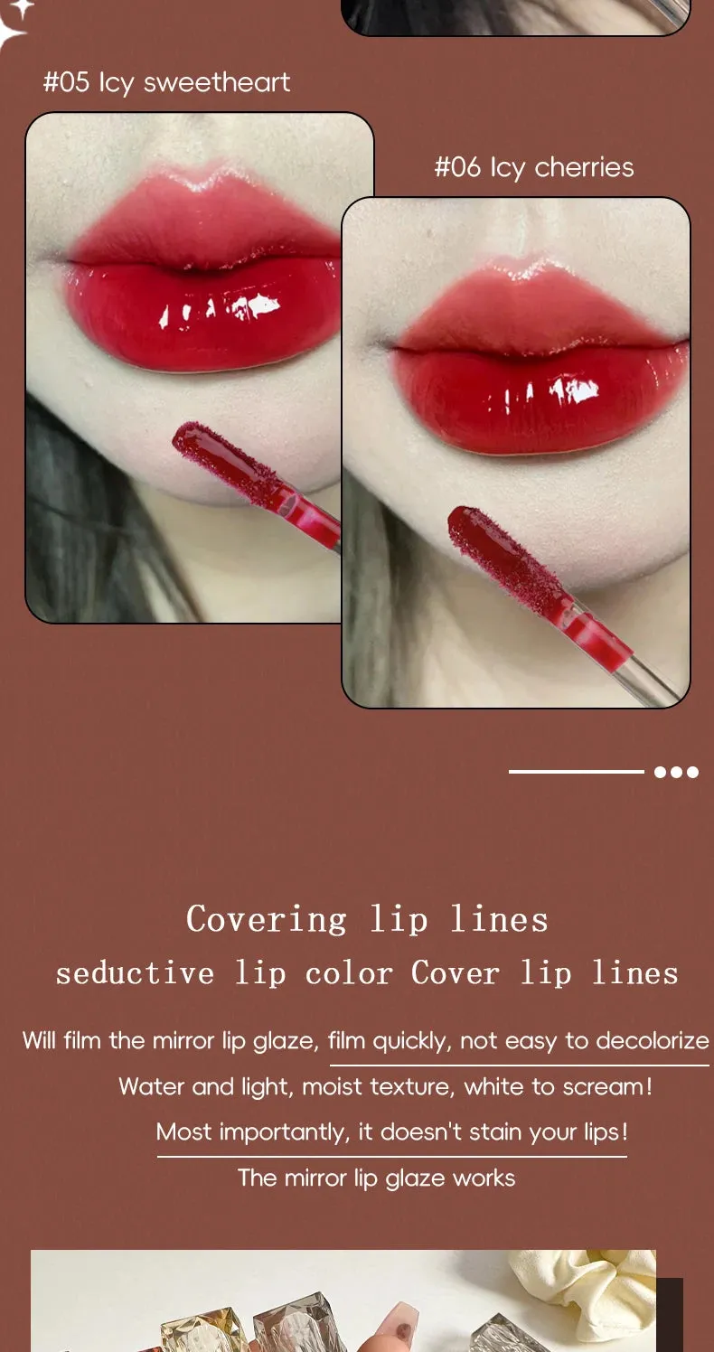 Lip Gloss-Long-lasting Moisturizing-Waterproof