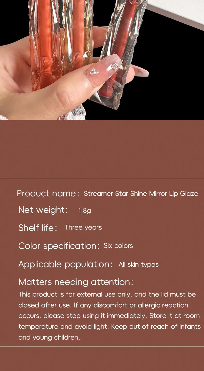 Lip Gloss-Long-lasting Moisturizing-Waterproof