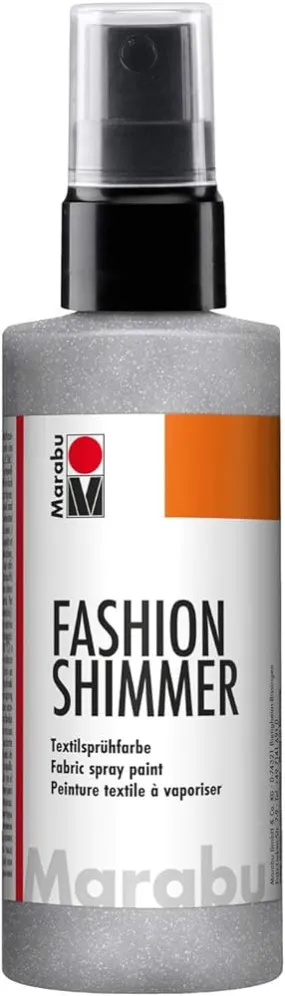 Marabu Fashion-Shimmer, 581 Shimmer-Silver, 100 Ml