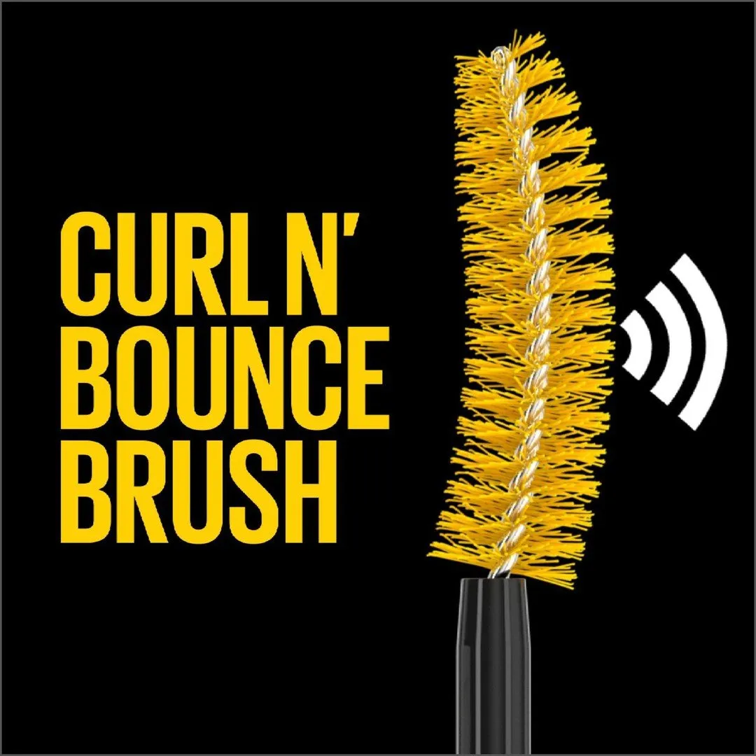Maybelline Colossal Curl Bounce Waterproof Mascara - Very Black