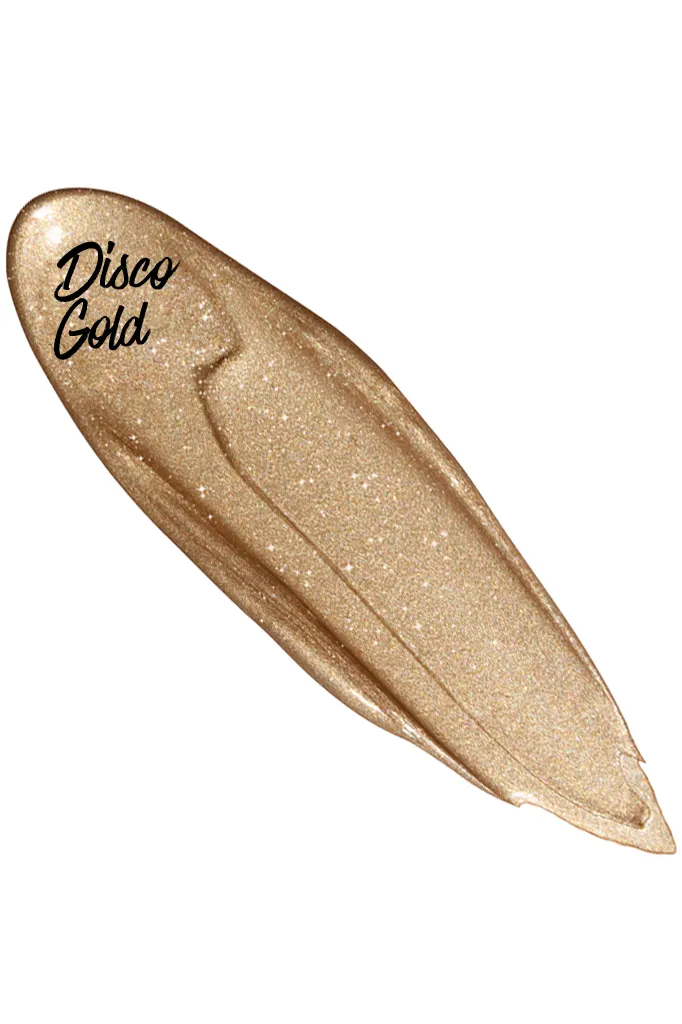 Melanie Mills Hollywood Gleam Body Radiance All In One Makeup, Moisturiser & Glow For Face & Body Disco Gold