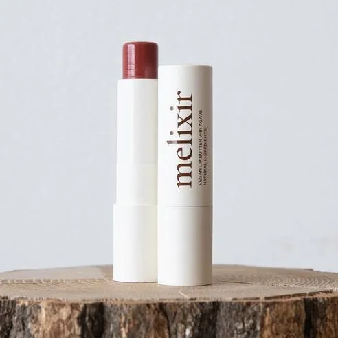 melixir Vegan Lip Butter 3.9g #02 Nude Cracker (Tinted)