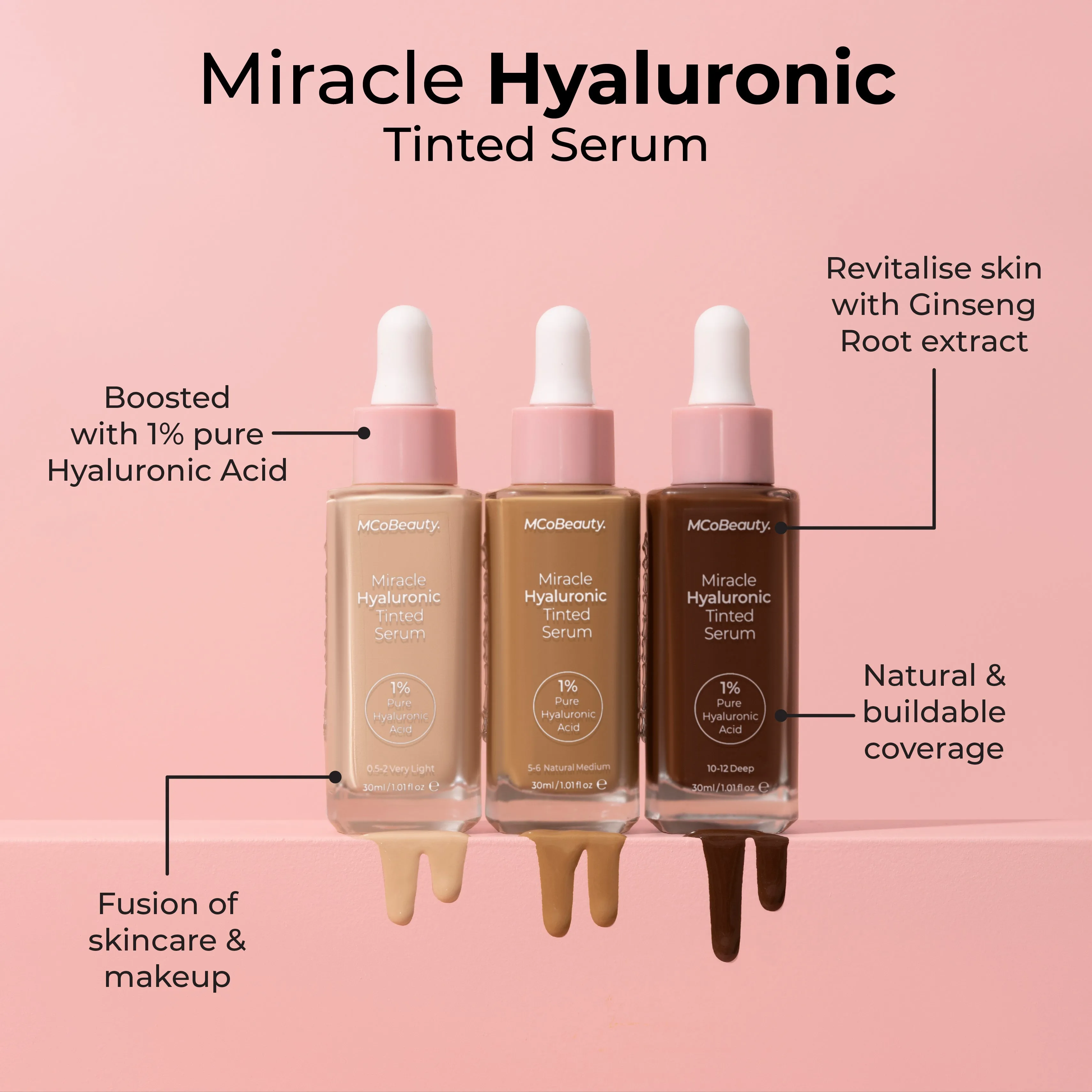 Miracle Hyaluronic Tinted Serum