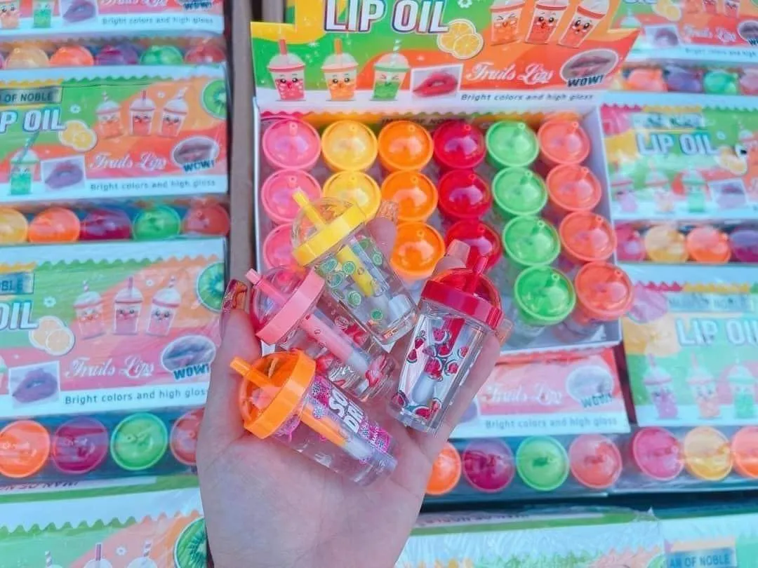 Miss Beauty Pack of 3 soft drink lip & cheek tint lip gloss CH9112