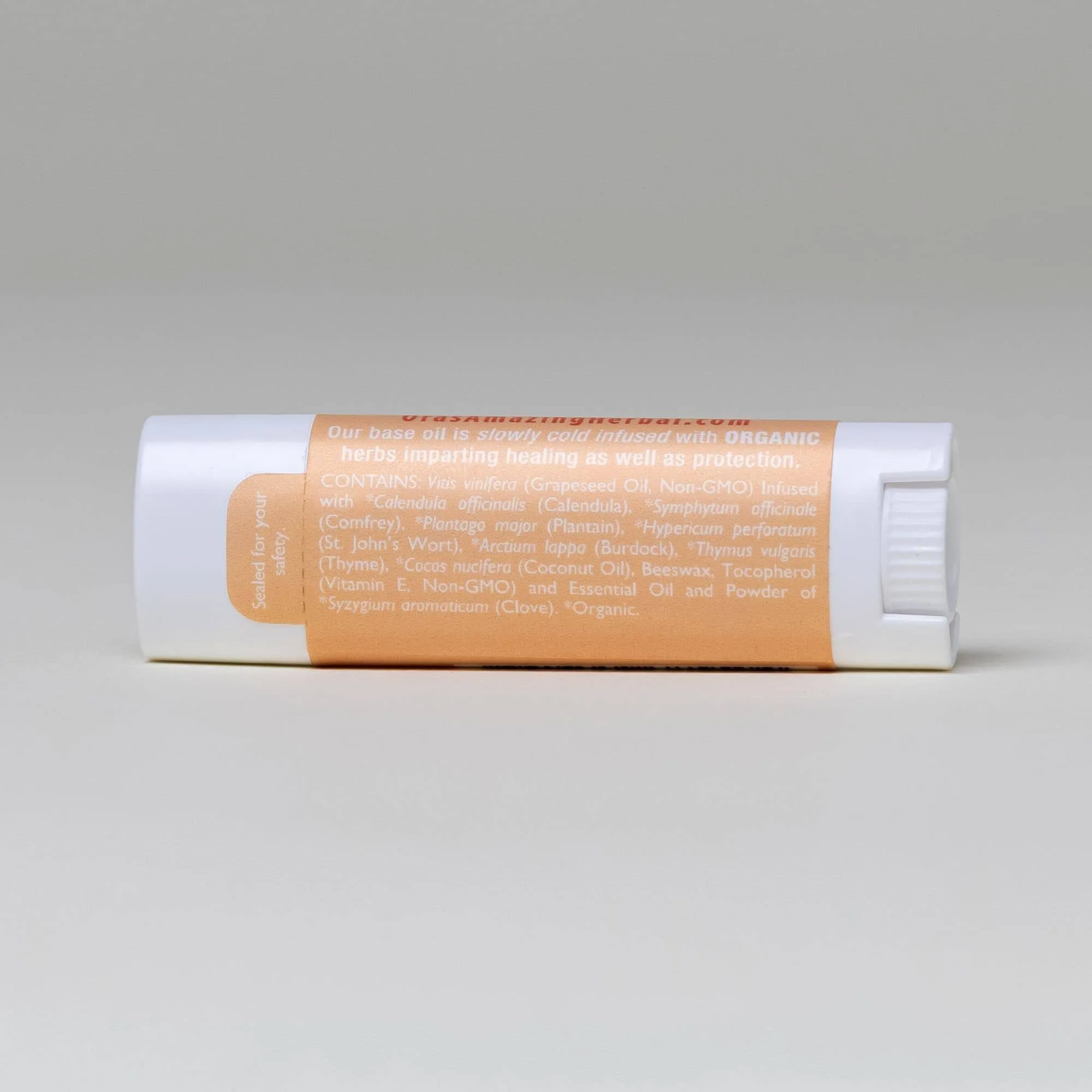 Natural Lip Balm, Herbal Infused, Clove