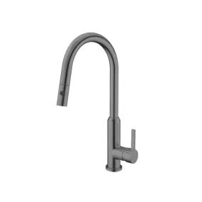 Nero Pearl Pull Out Sink Mixer Vegie Spray Function Gun Metal