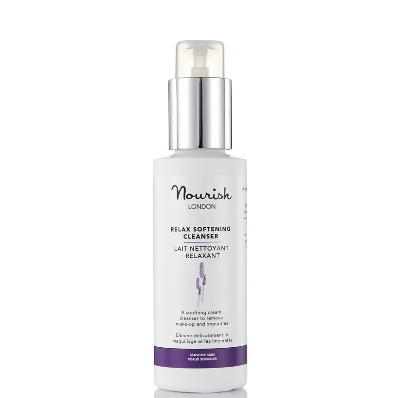 Nourish London Relax Softening Cleanser (for Sensitive Skin) 100ml