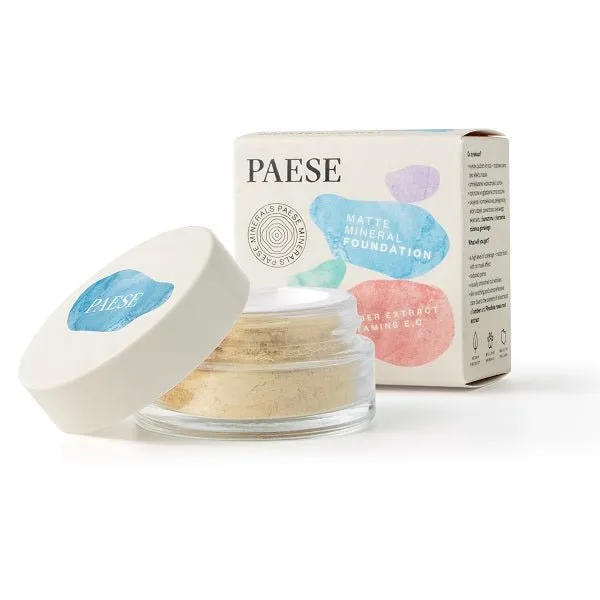 PAESE MINERALS Matte Mineral Foundation 7g