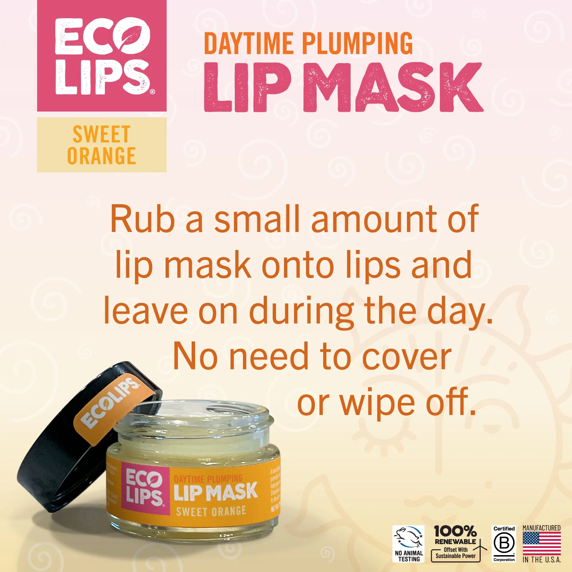 Plumping Daytime Lip Mask   Vanilla Bean Lip Scrub, 2-count
