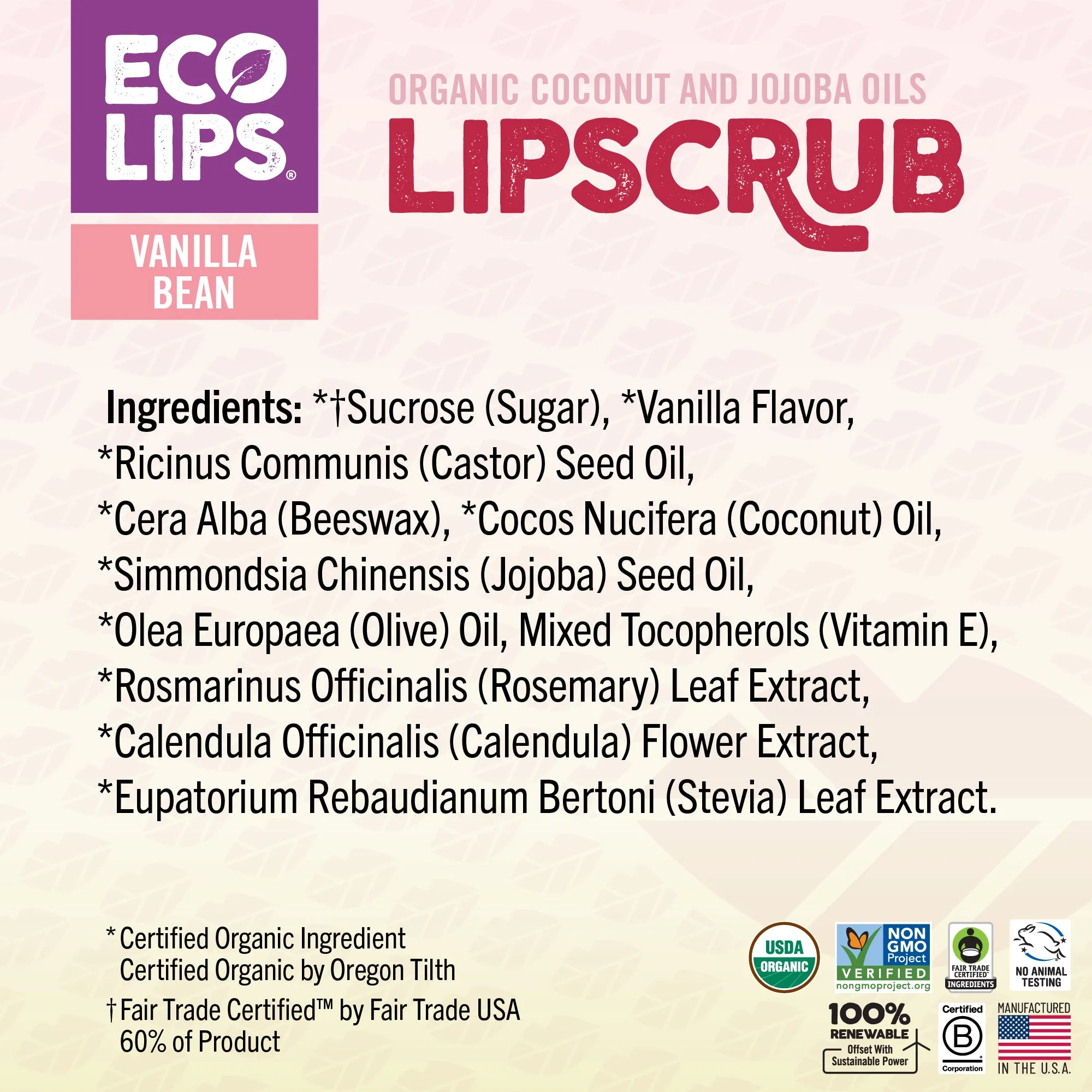 Plumping Daytime Lip Mask   Vanilla Bean Lip Scrub, 2-count