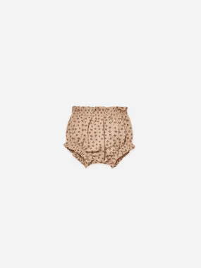 Quincy Mae Organic Gathered Bloomer - Ditsy Bloom