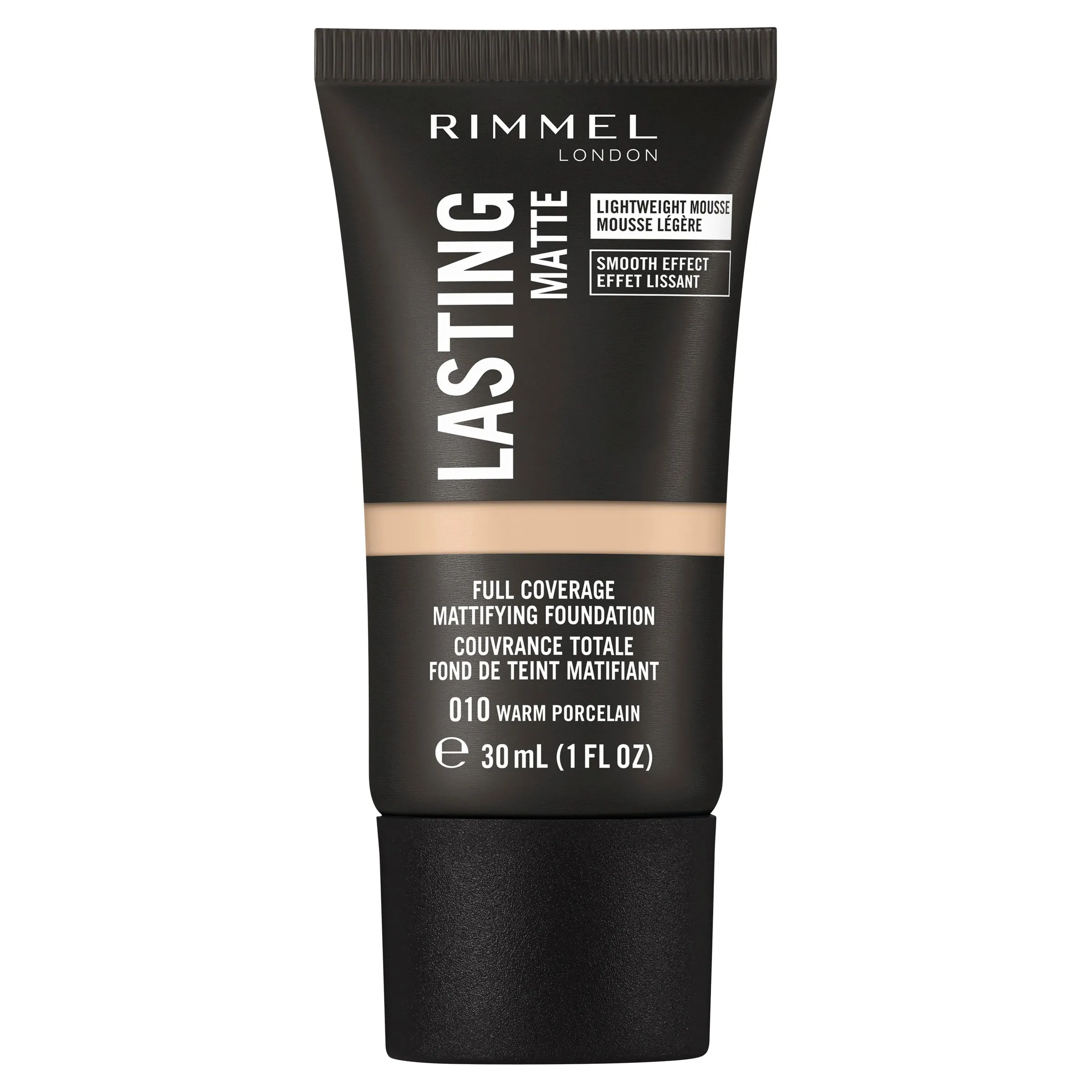Rimmel London Lasting Matte Foundation #010 Warm Porcelain