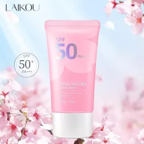 Sakura Radiance Sunscreen: Brightens Skin, UV Protection, Nourishes Skin