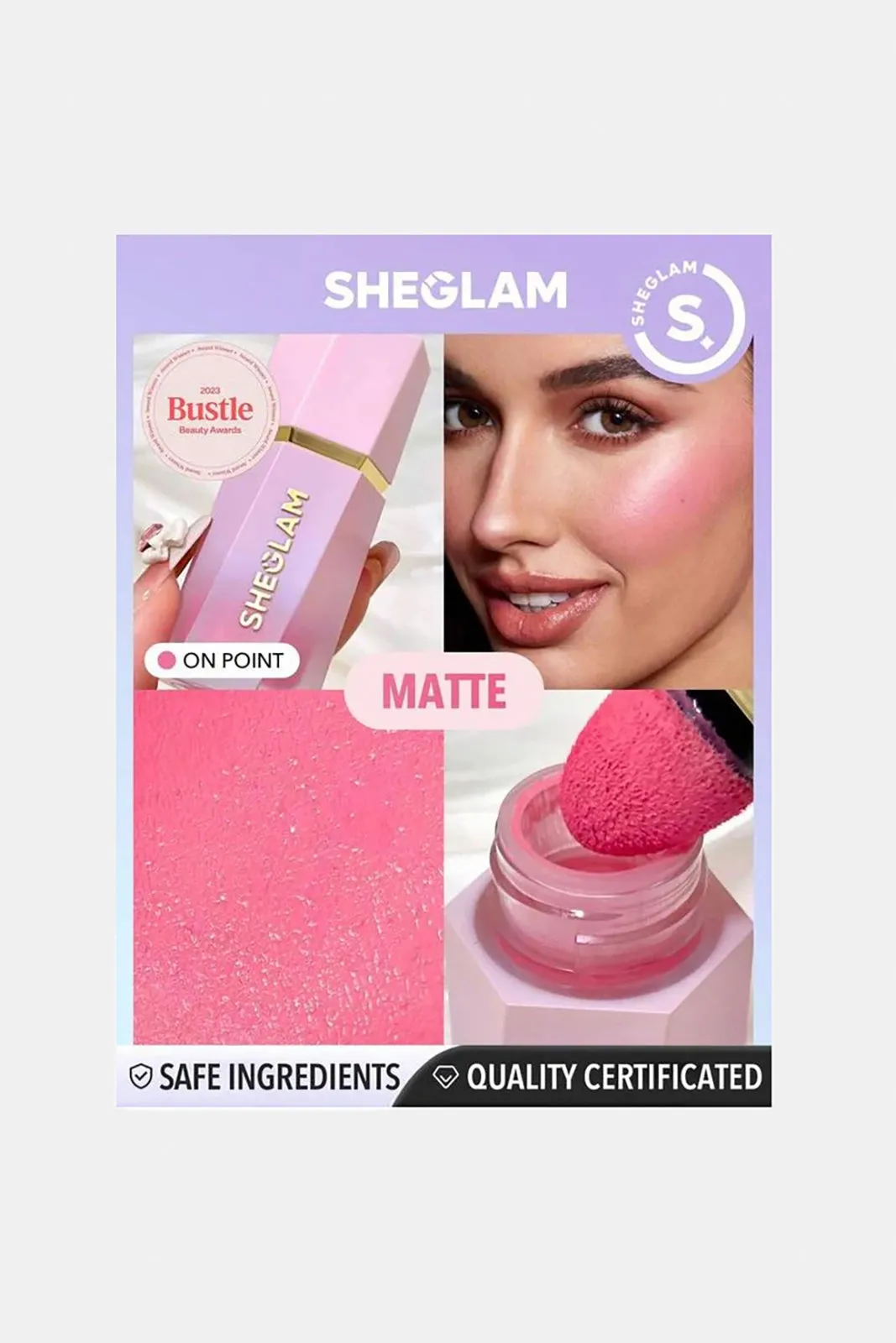 Sheglam Color Bloom Liquid Blusher -On Point